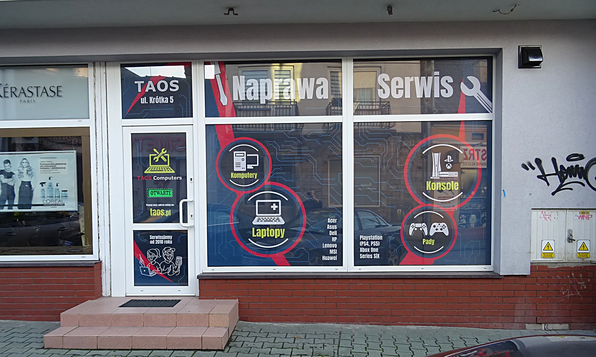 TAOS Computers Mielec o firmie i oferta serwisu komputerowego naprawa laptopów PC